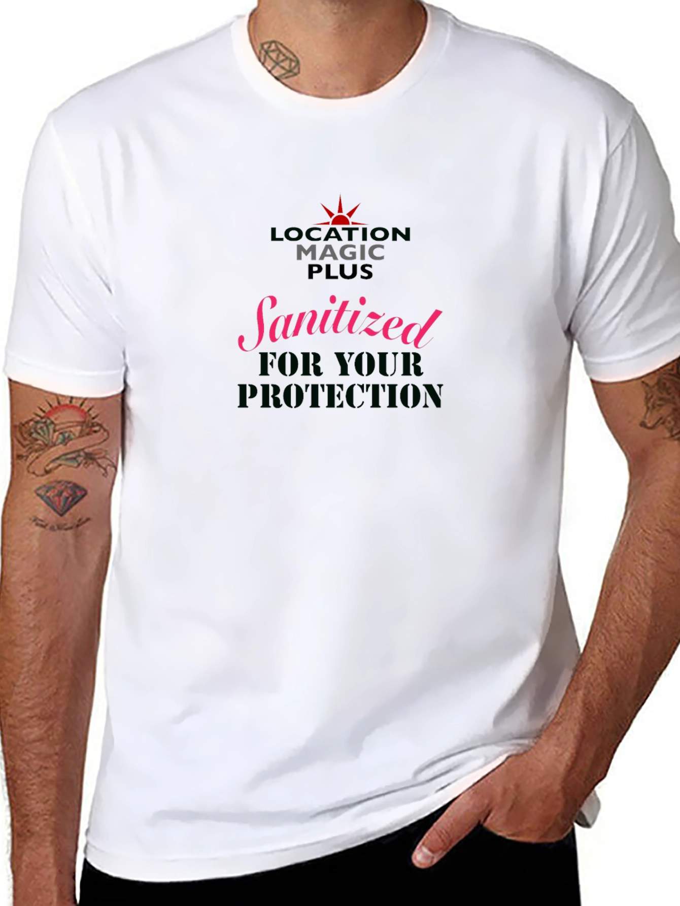 Sanitized for Your Protection Graphic Tee