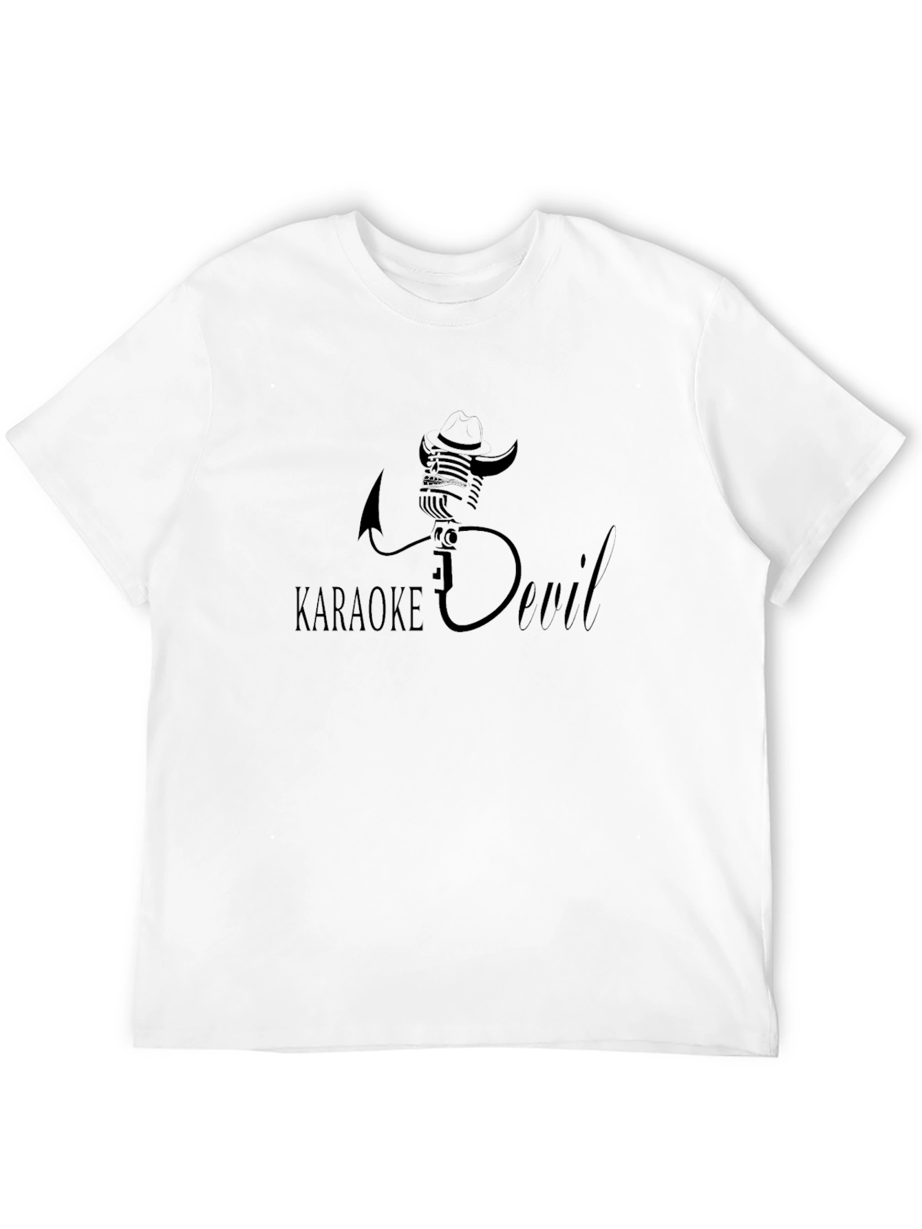 Karaoke Devil Graphic Tee - Soft Cotton