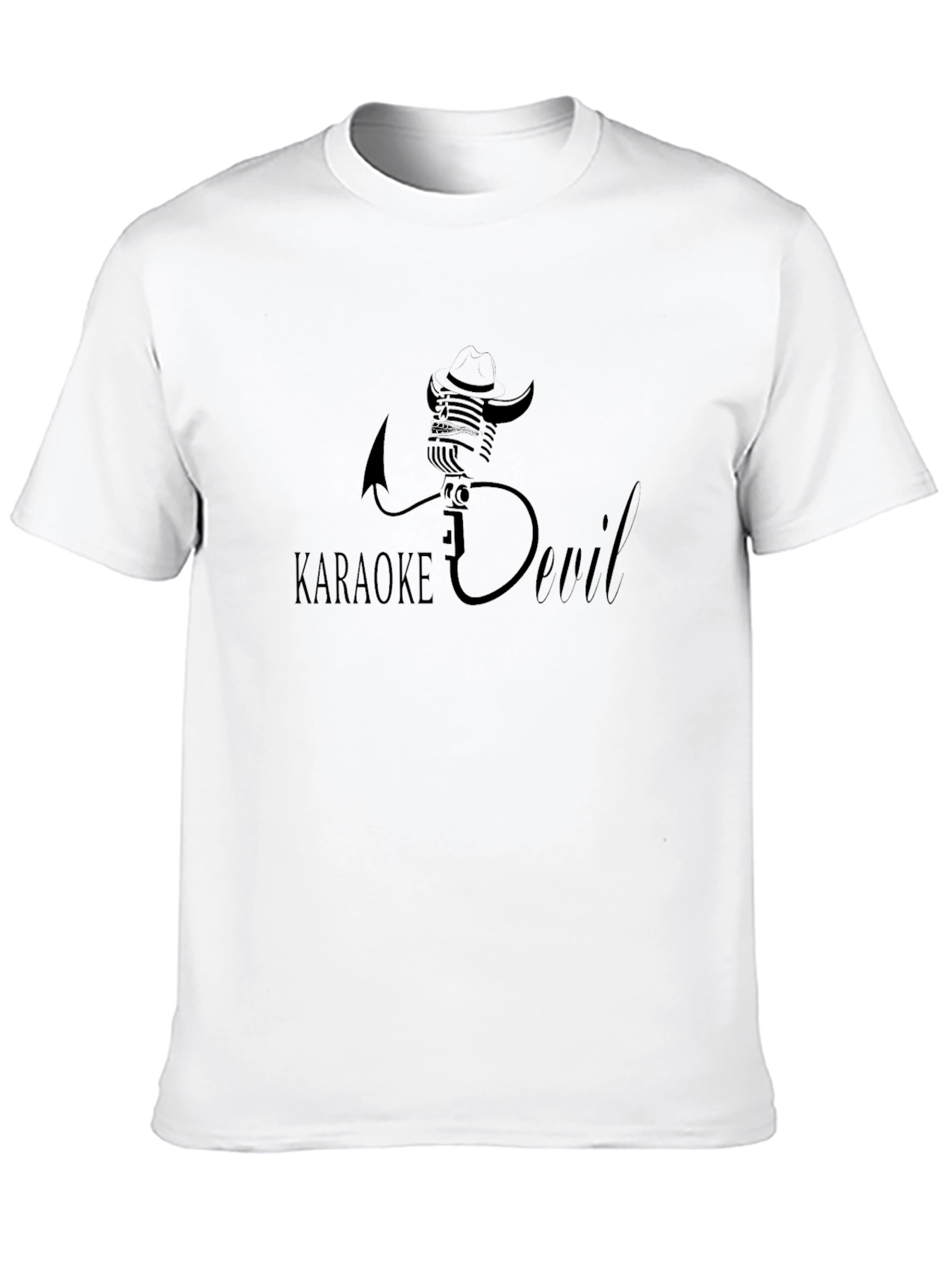 Karaoke Devil Graphic Tee - Soft Cotton