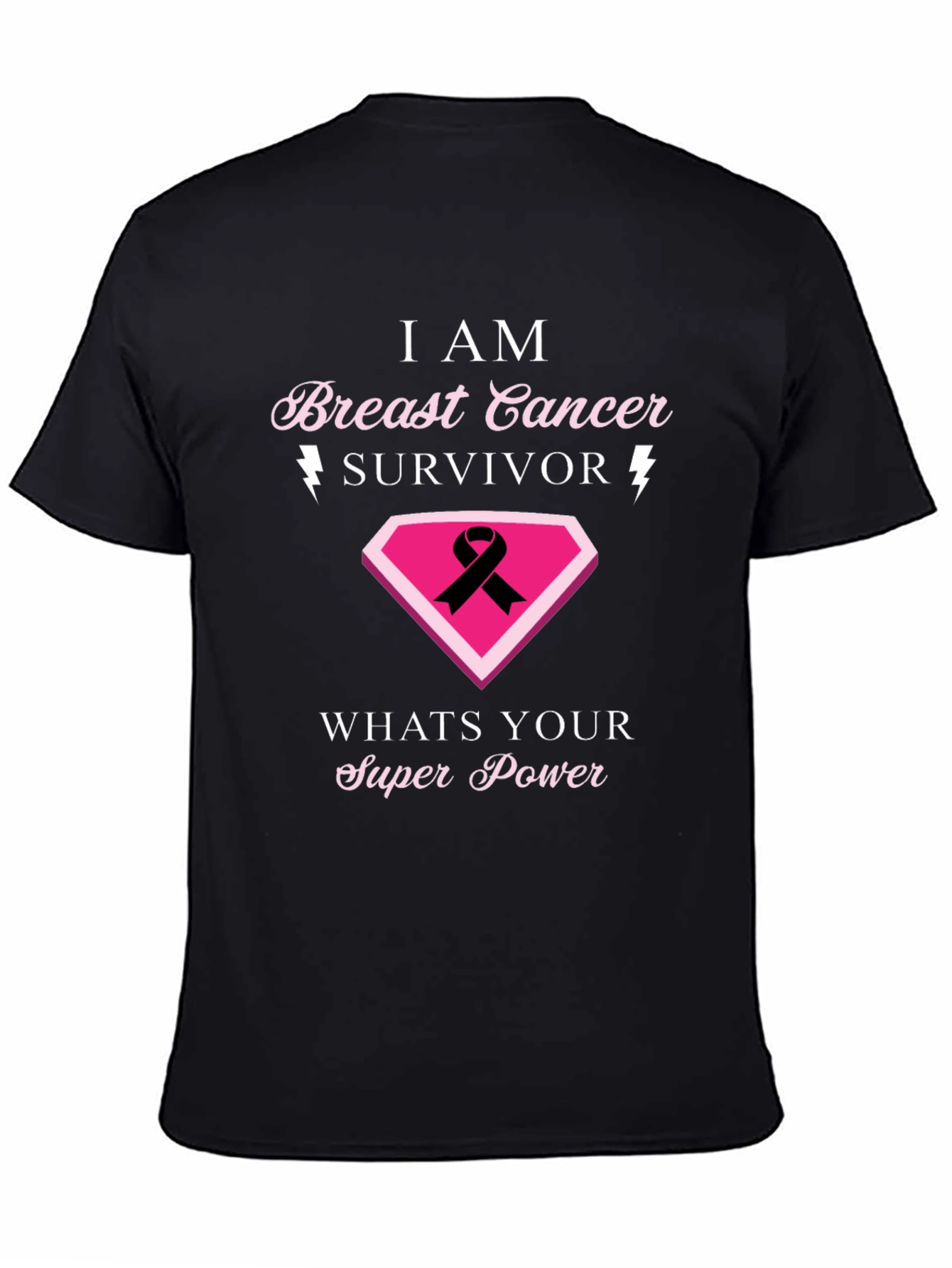 Breast Cancer Survivor Superpower T-Shirt