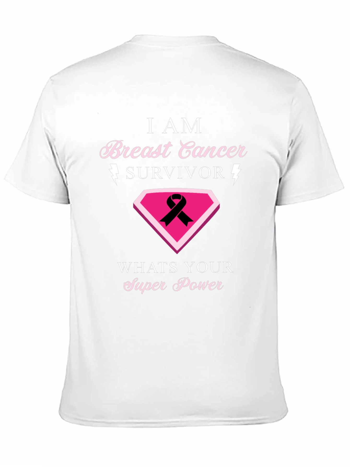Breast Cancer Survivor Superpower T-Shirt