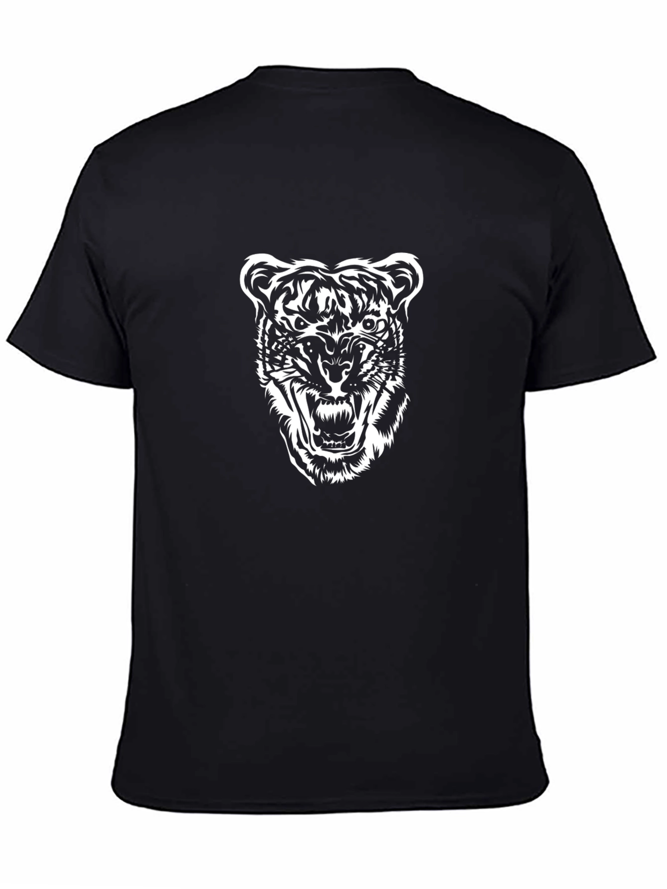 Black Tiger Graphic Tee - Fierce Style