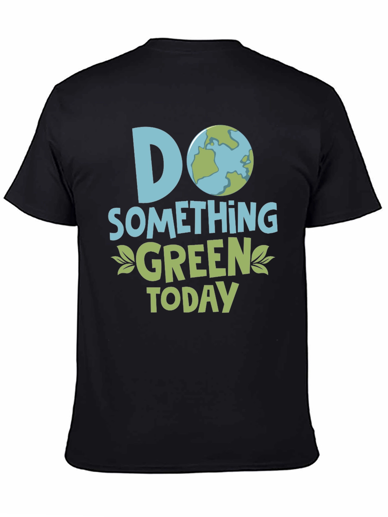 Eco-Friendly Do Something Green Graphic T-Shirt