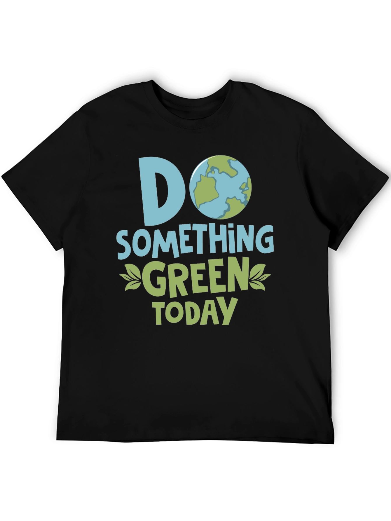 Eco-Friendly Do Something Green Graphic T-Shirt
