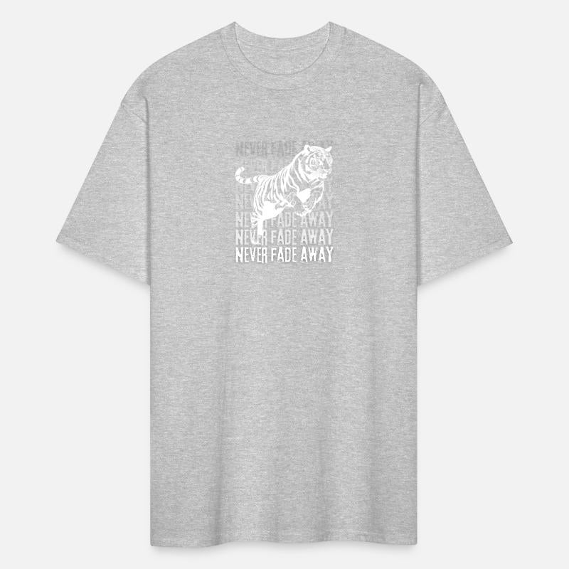 Never Fade Away Leaping Tiger Motivational