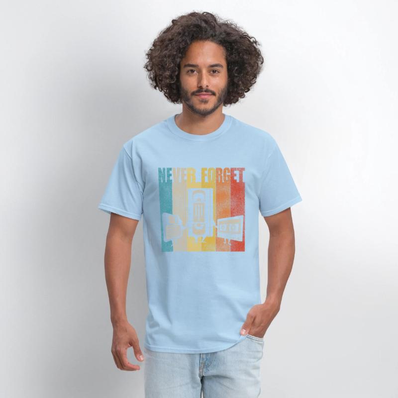 Never Forget Floppy Disk VHS and Cassette Tapes