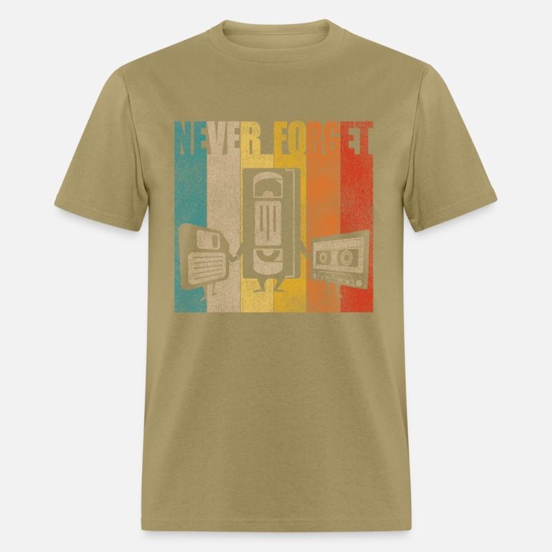 Never Forget Floppy Disk VHS and Cassette Tapes