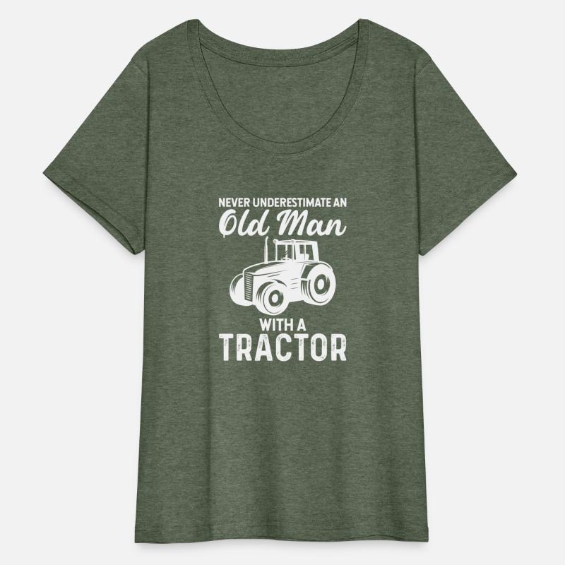 Never Underestimate An Old Man With A Tractor
