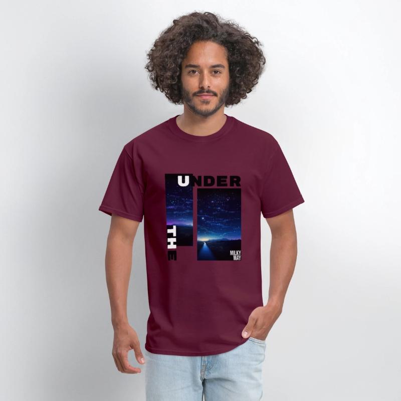 Night under the Milky Way design