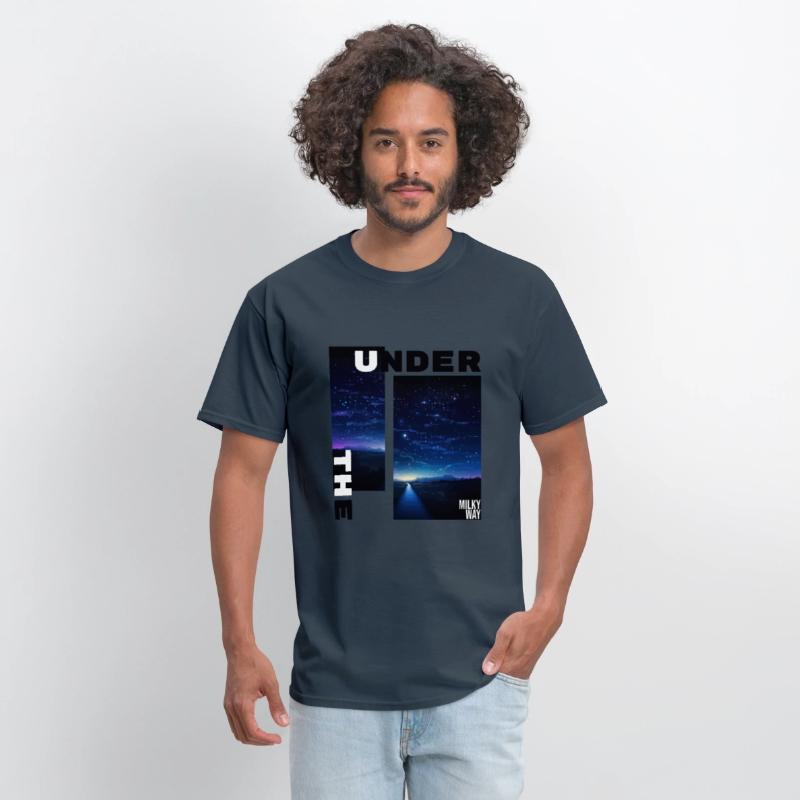 Night under the Milky Way design