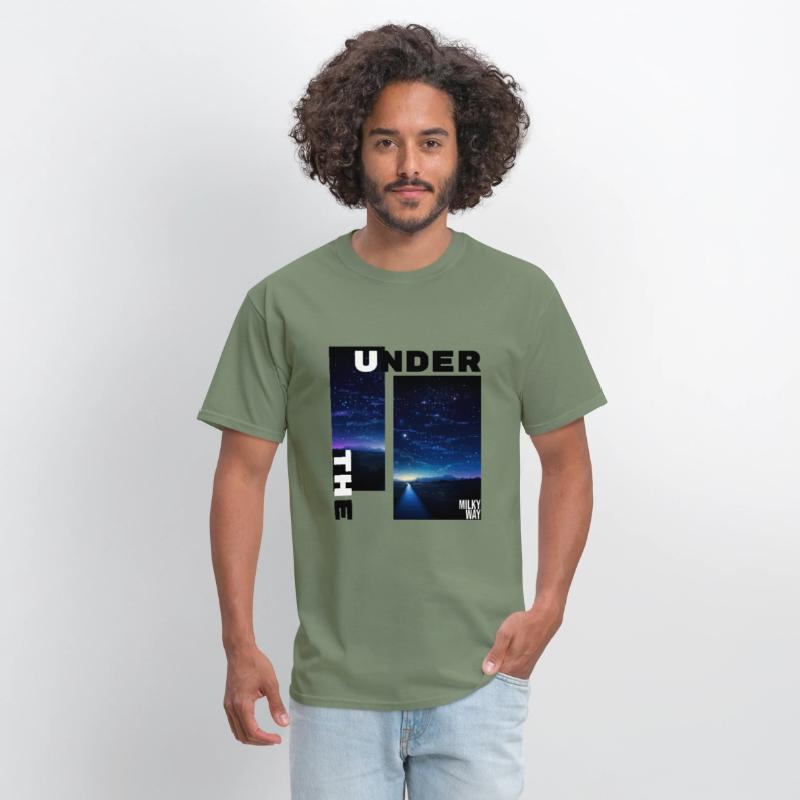 Night under the Milky Way design
