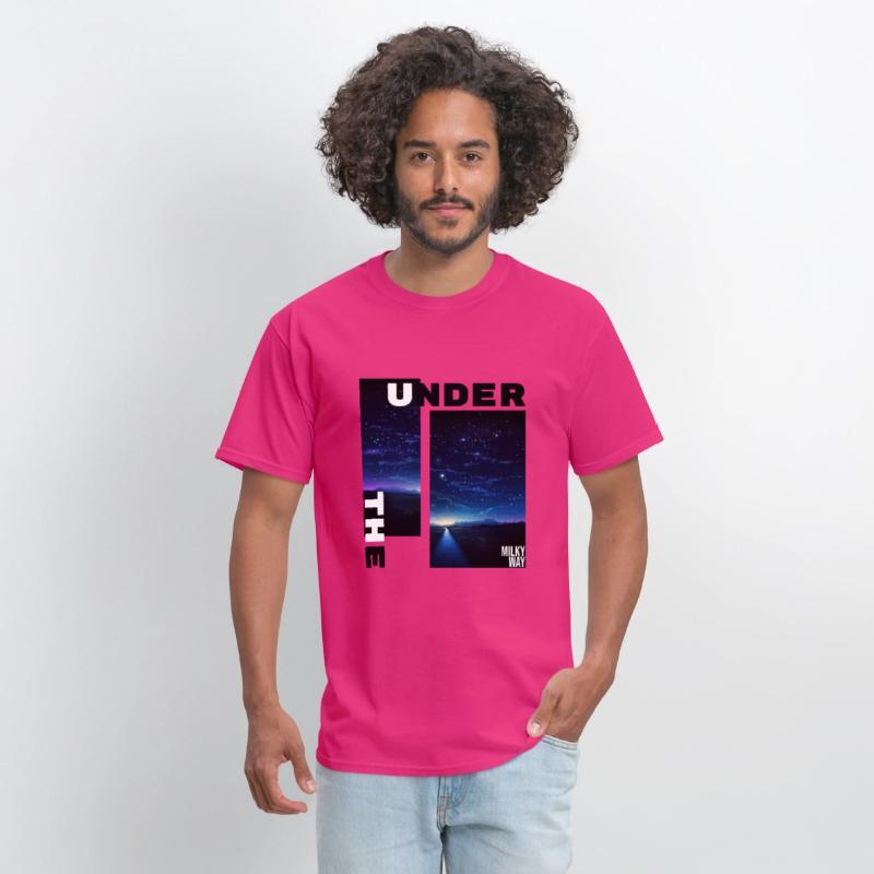 Night under the Milky Way design