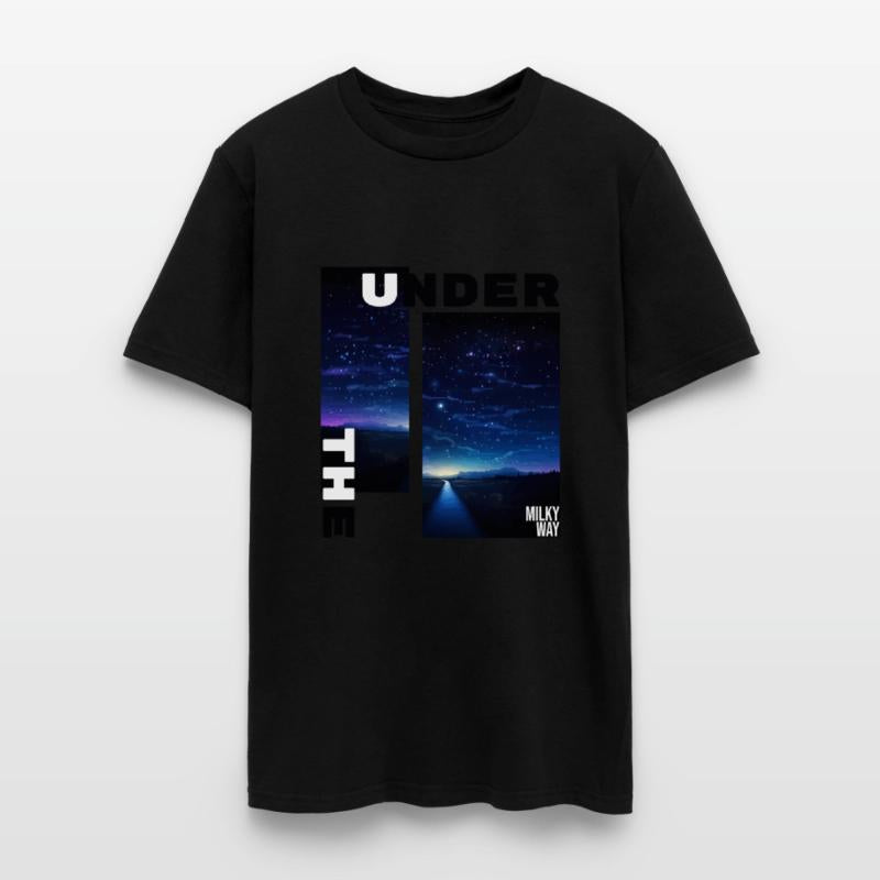 Night under the Milky Way design