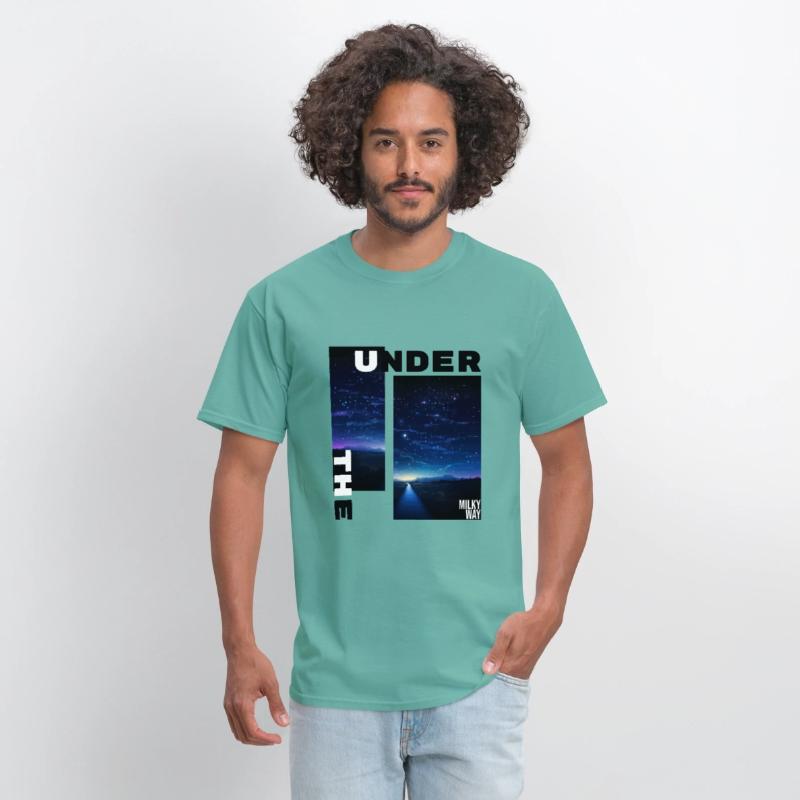 Night under the Milky Way design