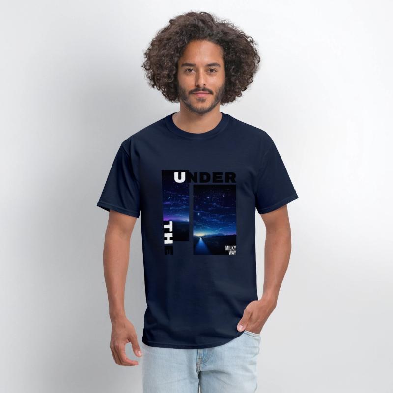 Night under the Milky Way design