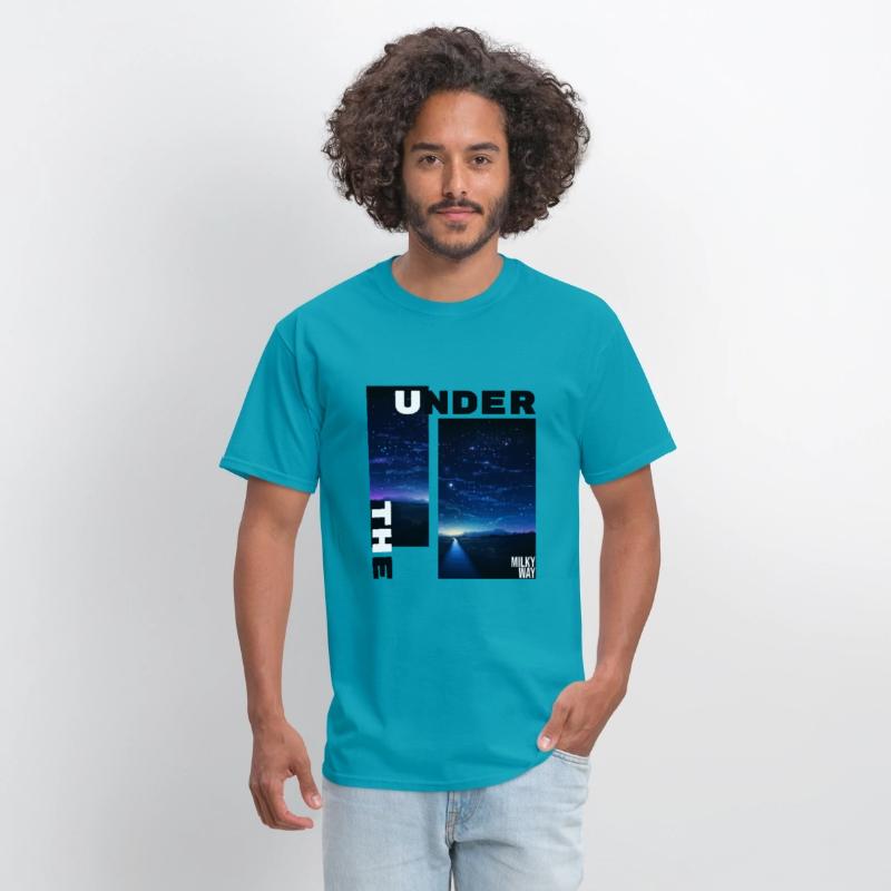 Night under the Milky Way design