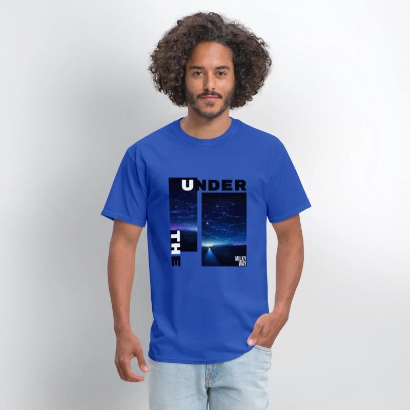 Night under the Milky Way design