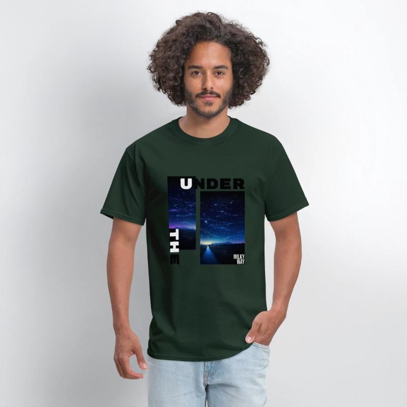 Night under the Milky Way design