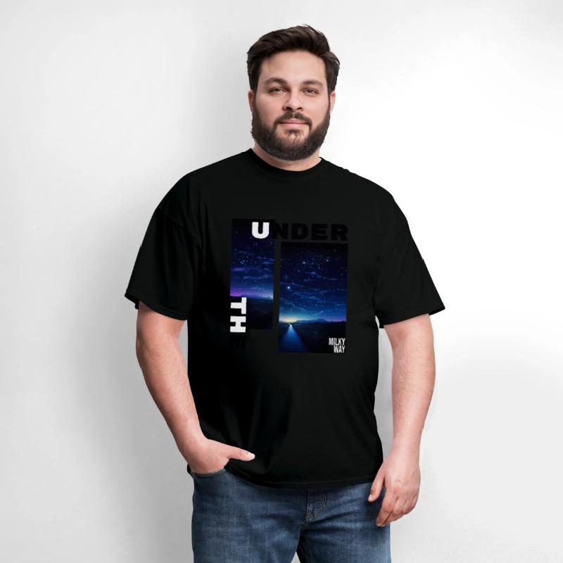 Night under the Milky Way design