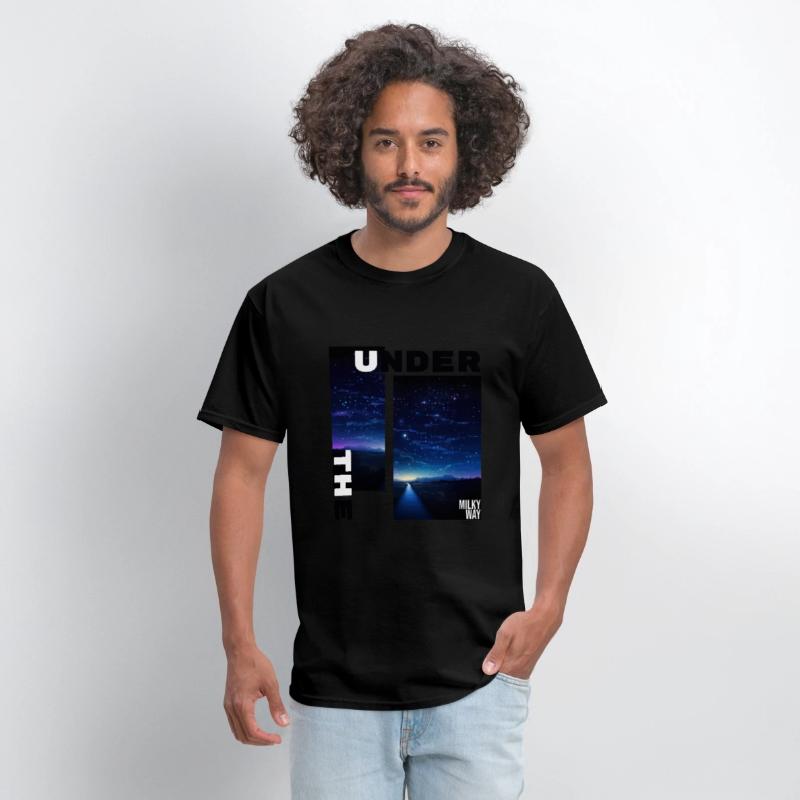 Night under the Milky Way design