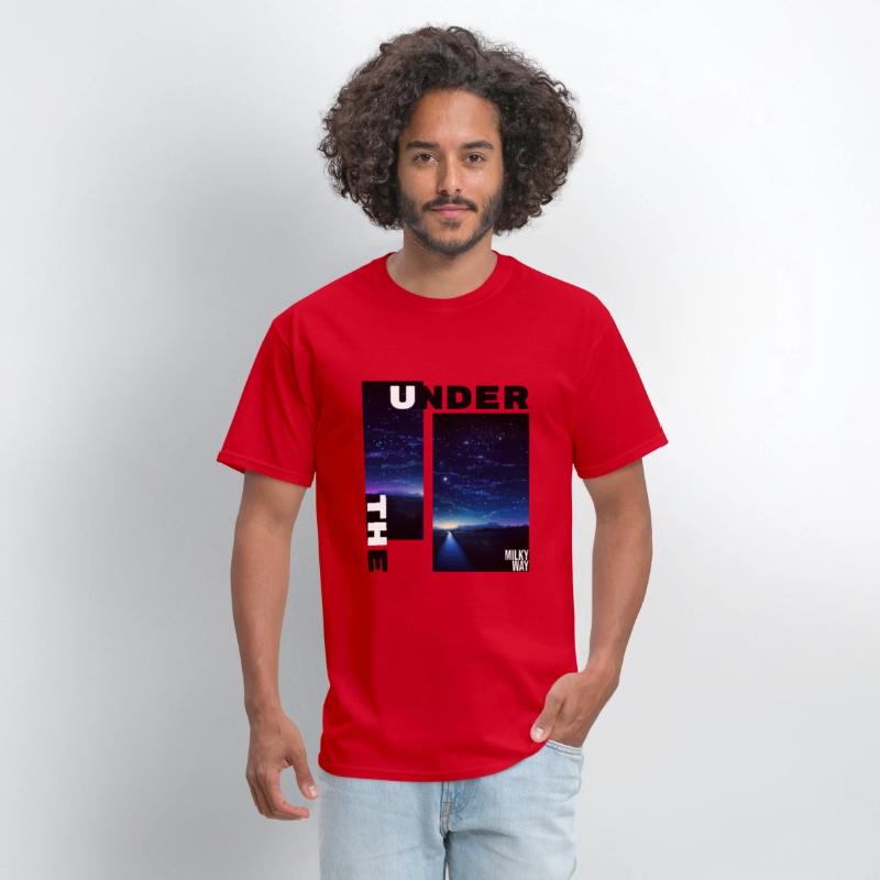 Night under the Milky Way design