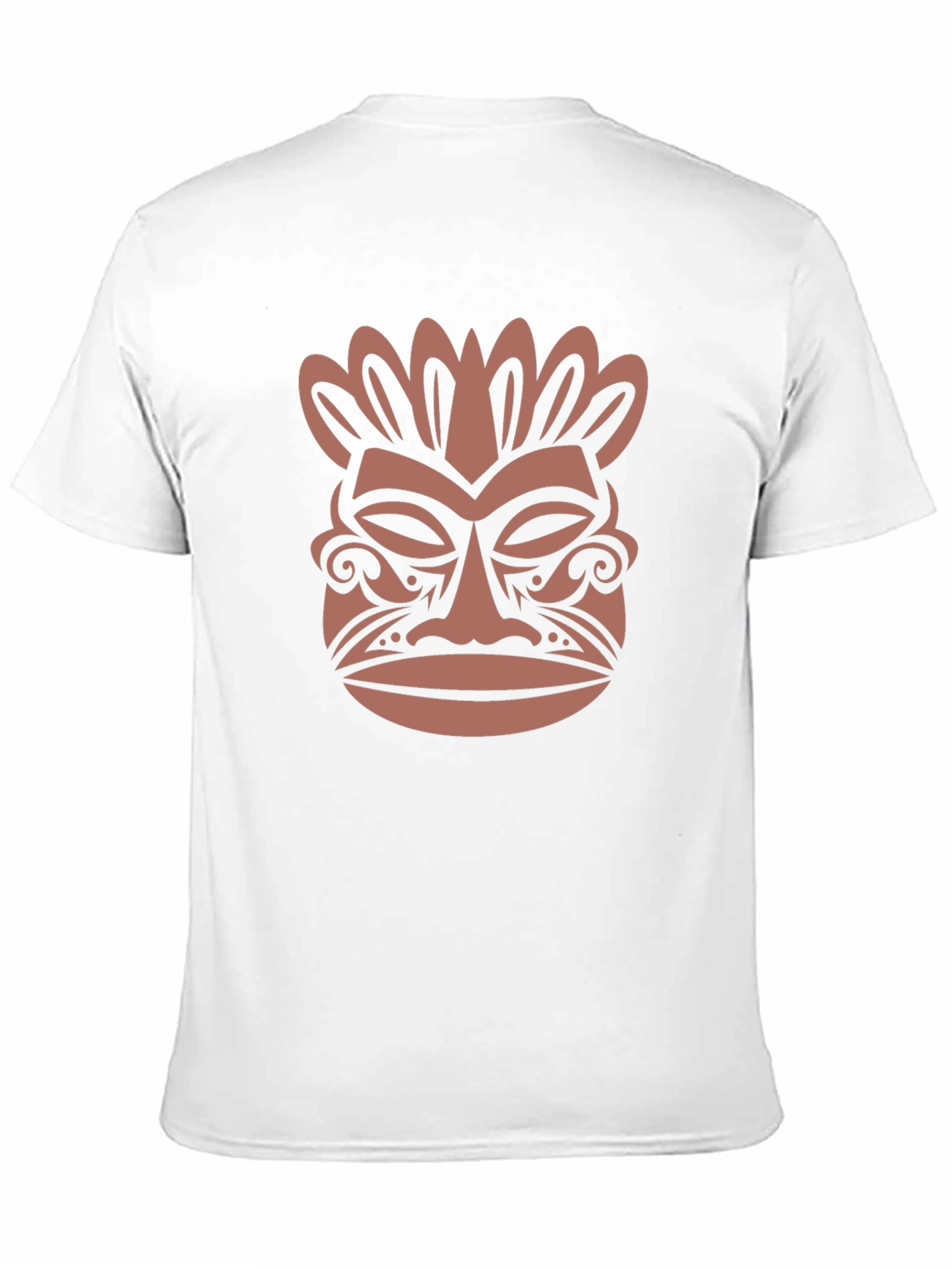 Tribal Mask Graphic Tee - Stylish & Unique Design