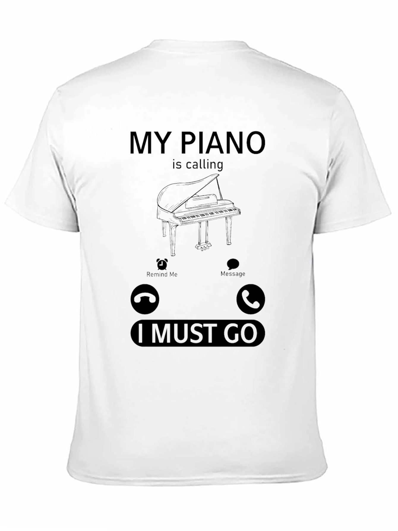 My Piano Is Calling T-Shirt