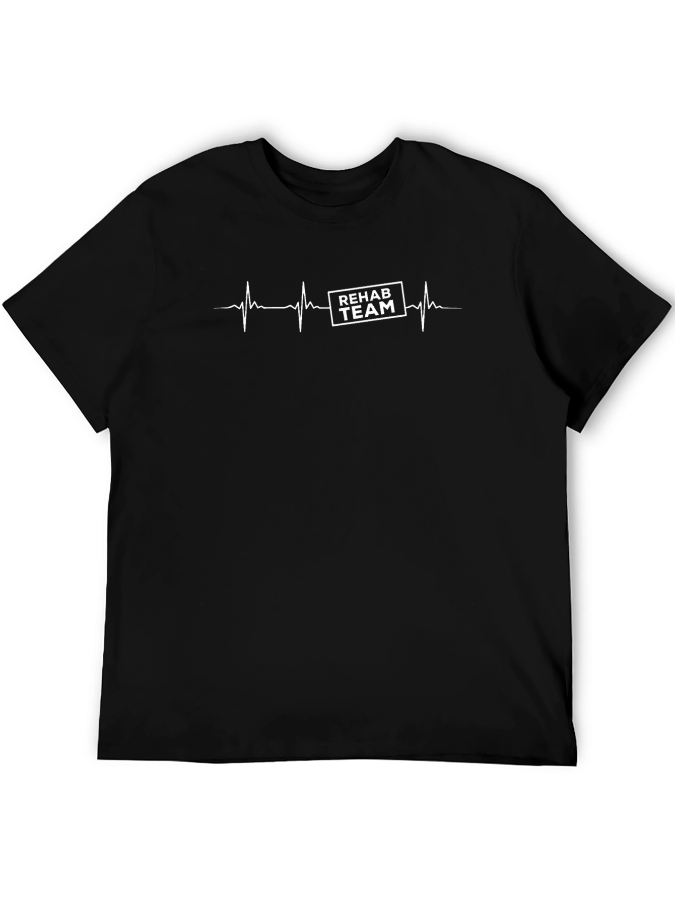 Rehab Team EKG T-Shirt - Black
