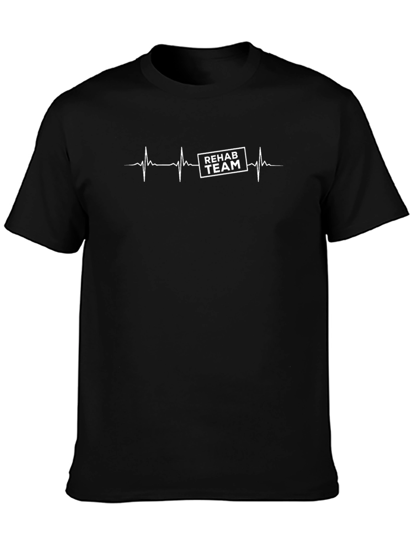 Rehab Team EKG T-Shirt - Black