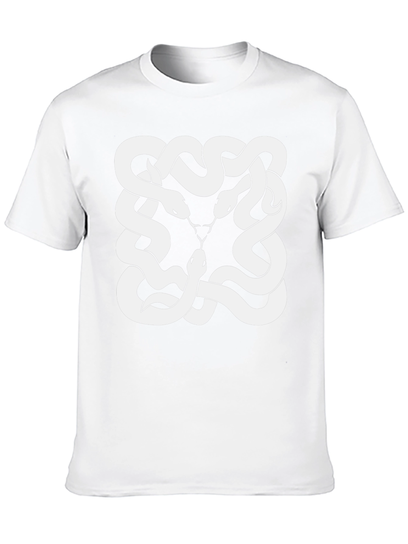Serpentine Knot Black T-Shirt