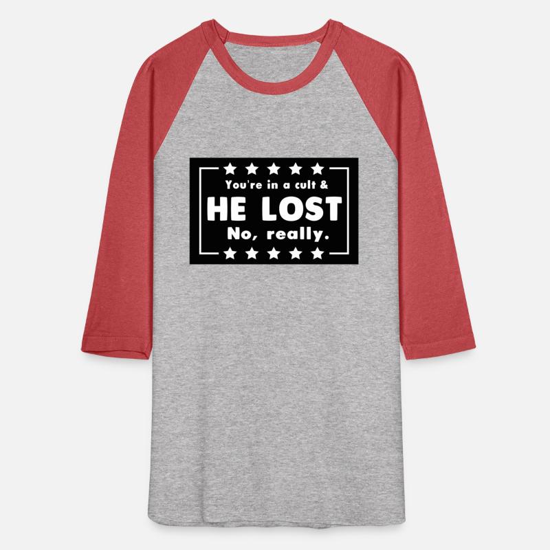 No really. He lost & you're in a cult