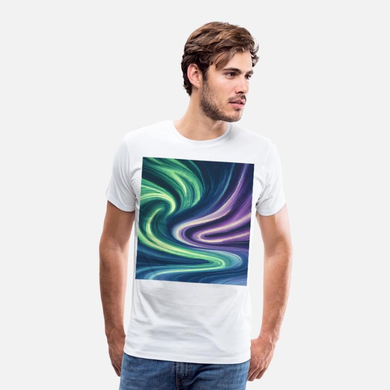 northern lights Pixels