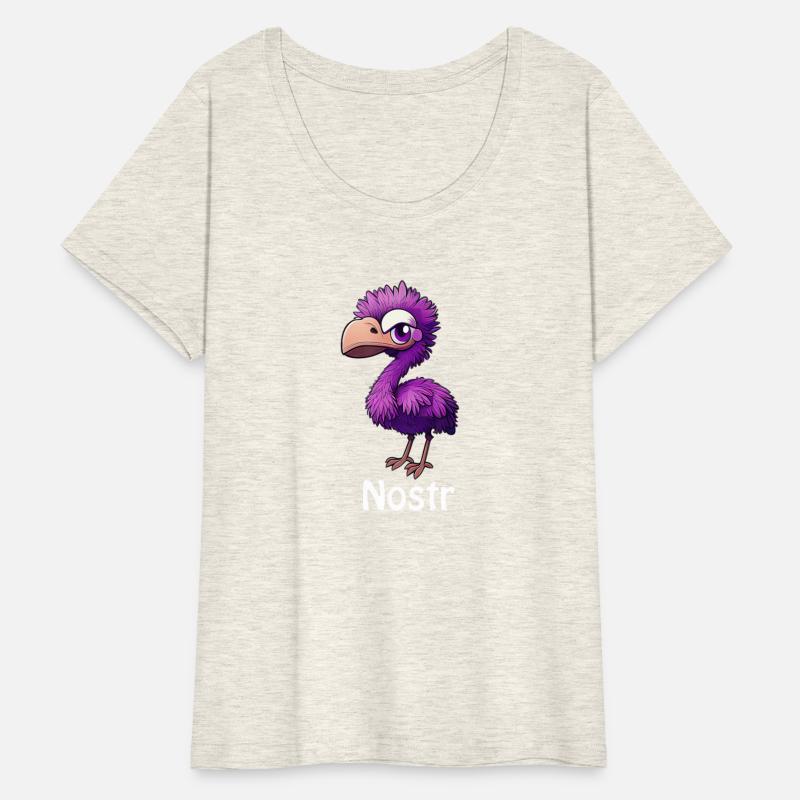 Nostr Cool Purple Ostrich