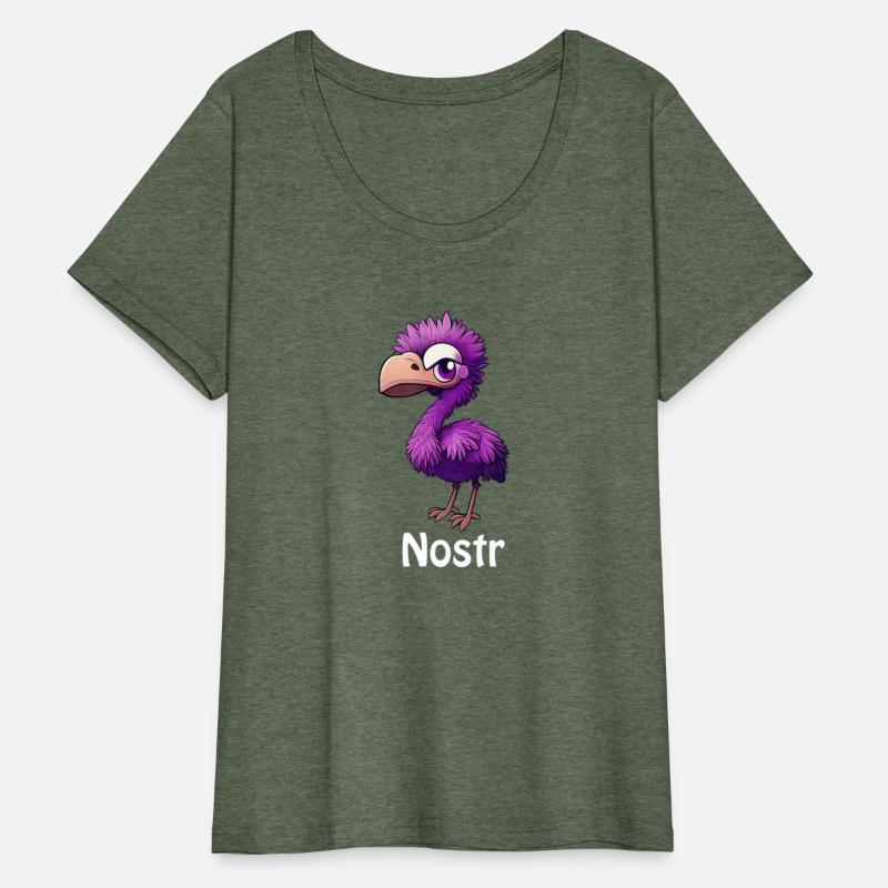 Nostr Cool Purple Ostrich