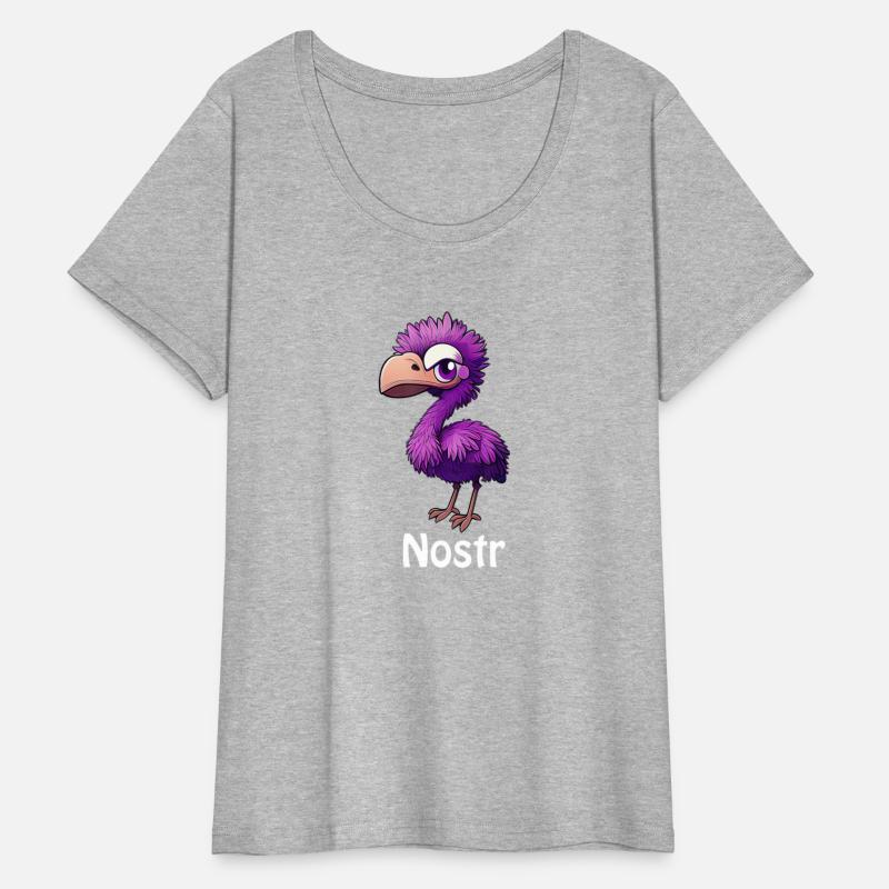 Nostr Cool Purple Ostrich