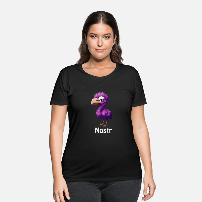 Nostr Cool Purple Ostrich