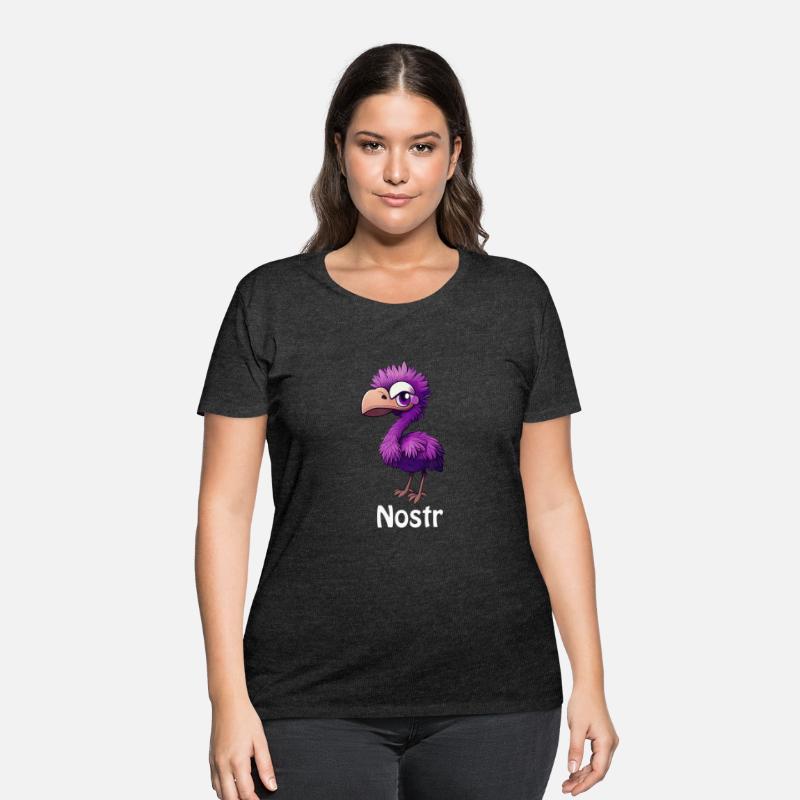Nostr Cool Purple Ostrich