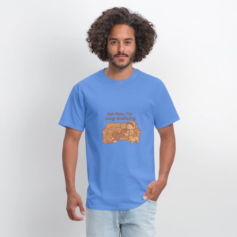 Not Now, I'm Dog-sializing - Cozy Dog Tee