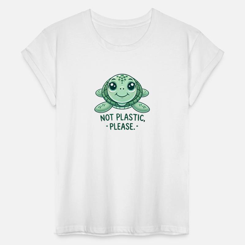 Not Plastic, Please - Green Sea Turtle