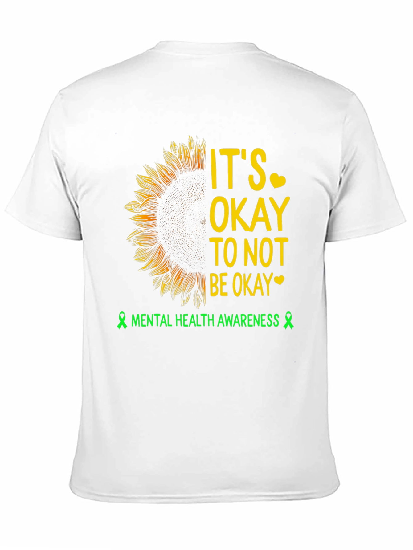 Mental Health Awareness Sunflower T-Shirt