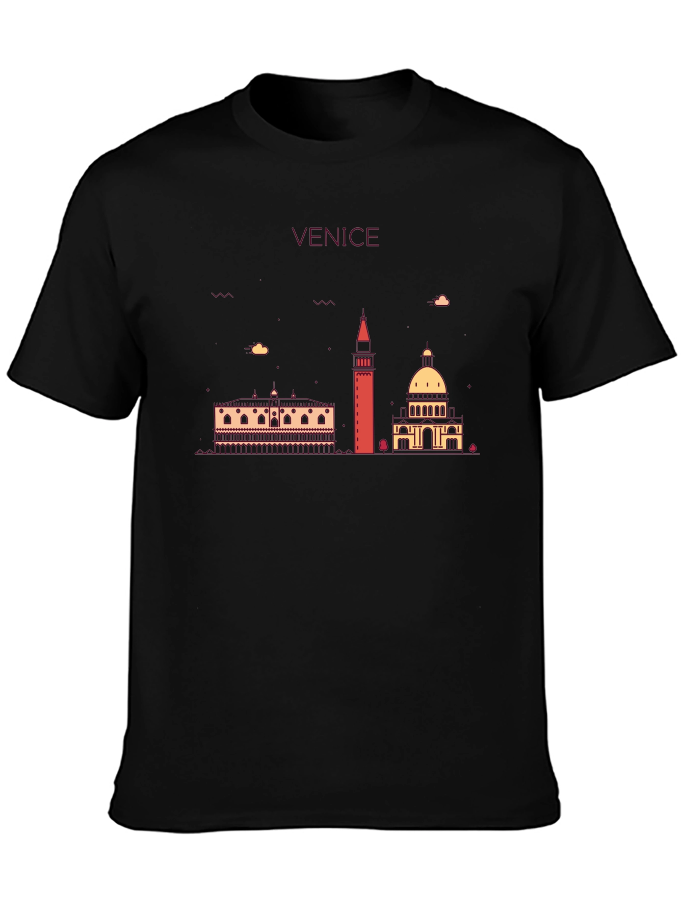 Venice Skyline Graphic T-Shirt