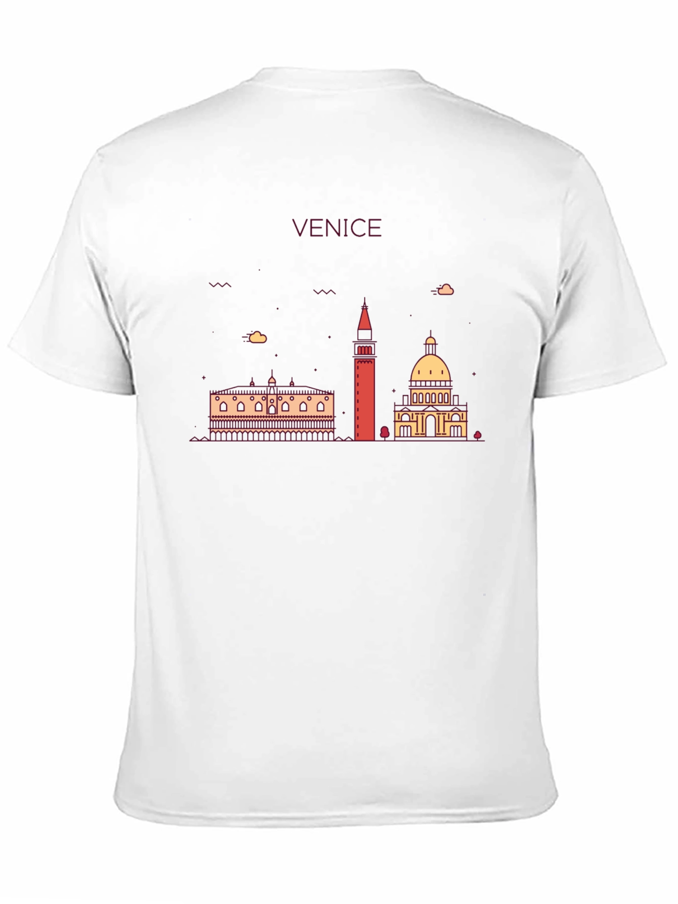 Venice Skyline Graphic T-Shirt
