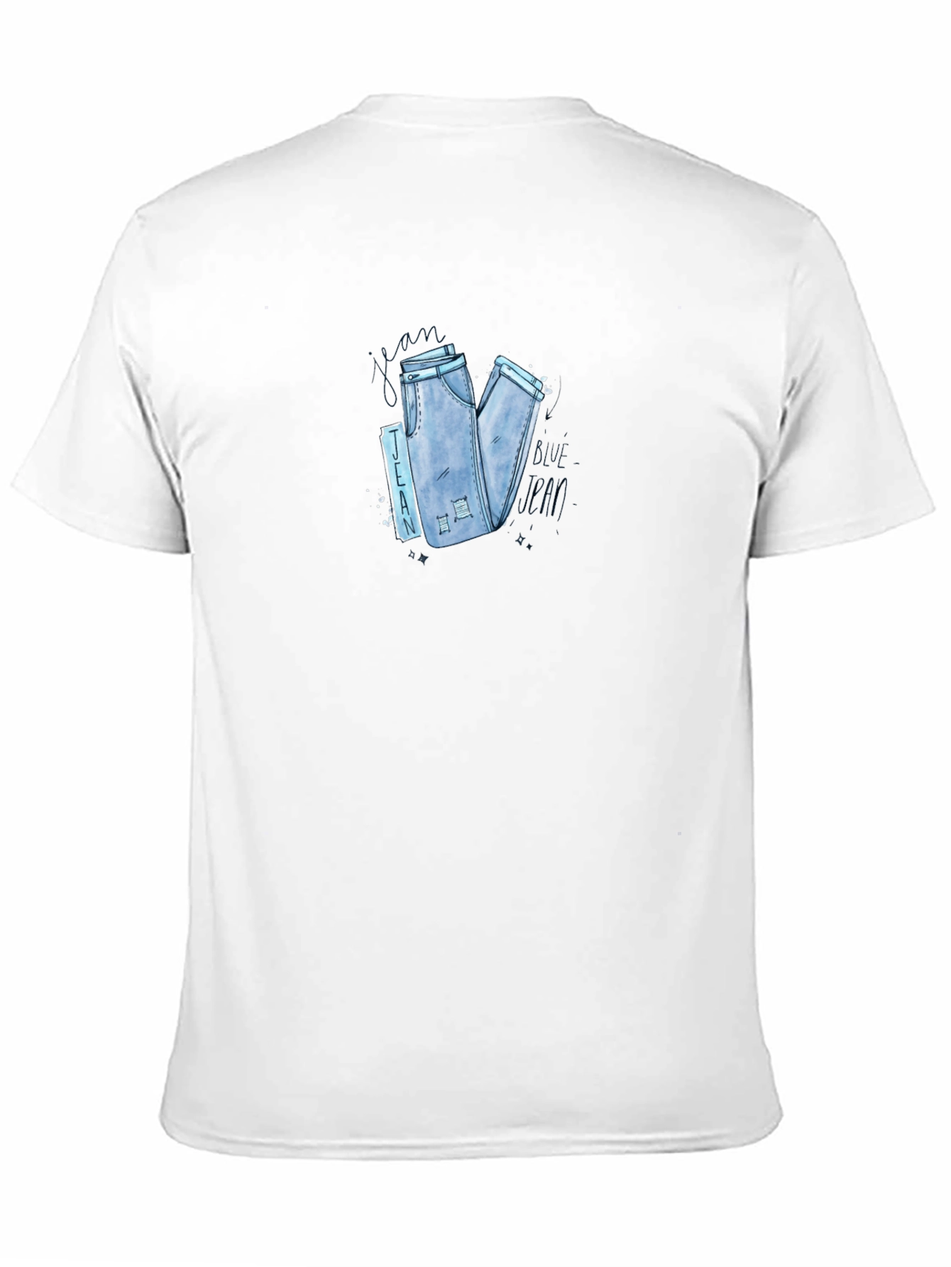 Graphic Jeans T-Shirt | Cool Casual Wear