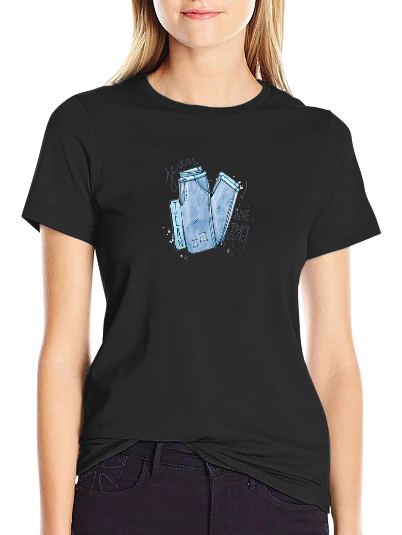 Graphic Jeans T-Shirt | Cool Casual Wear