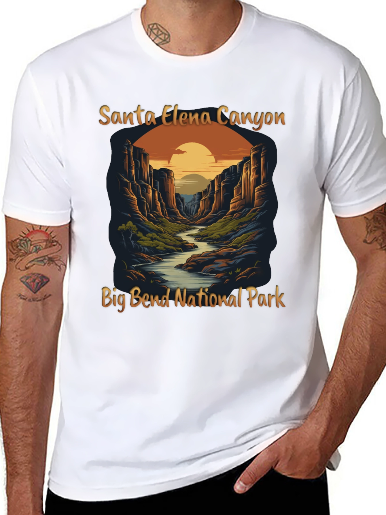 Santa Elena Canyon Graphic T-Shirt