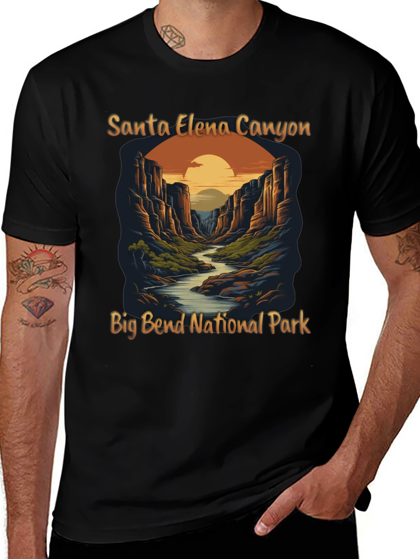 Santa Elena Canyon Graphic T-Shirt