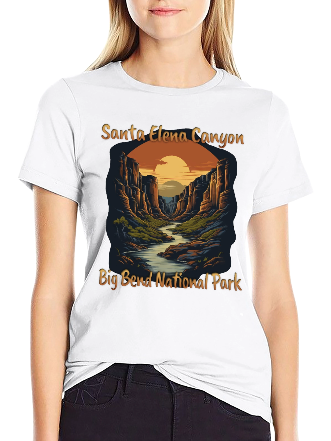 Santa Elena Canyon Graphic T-Shirt