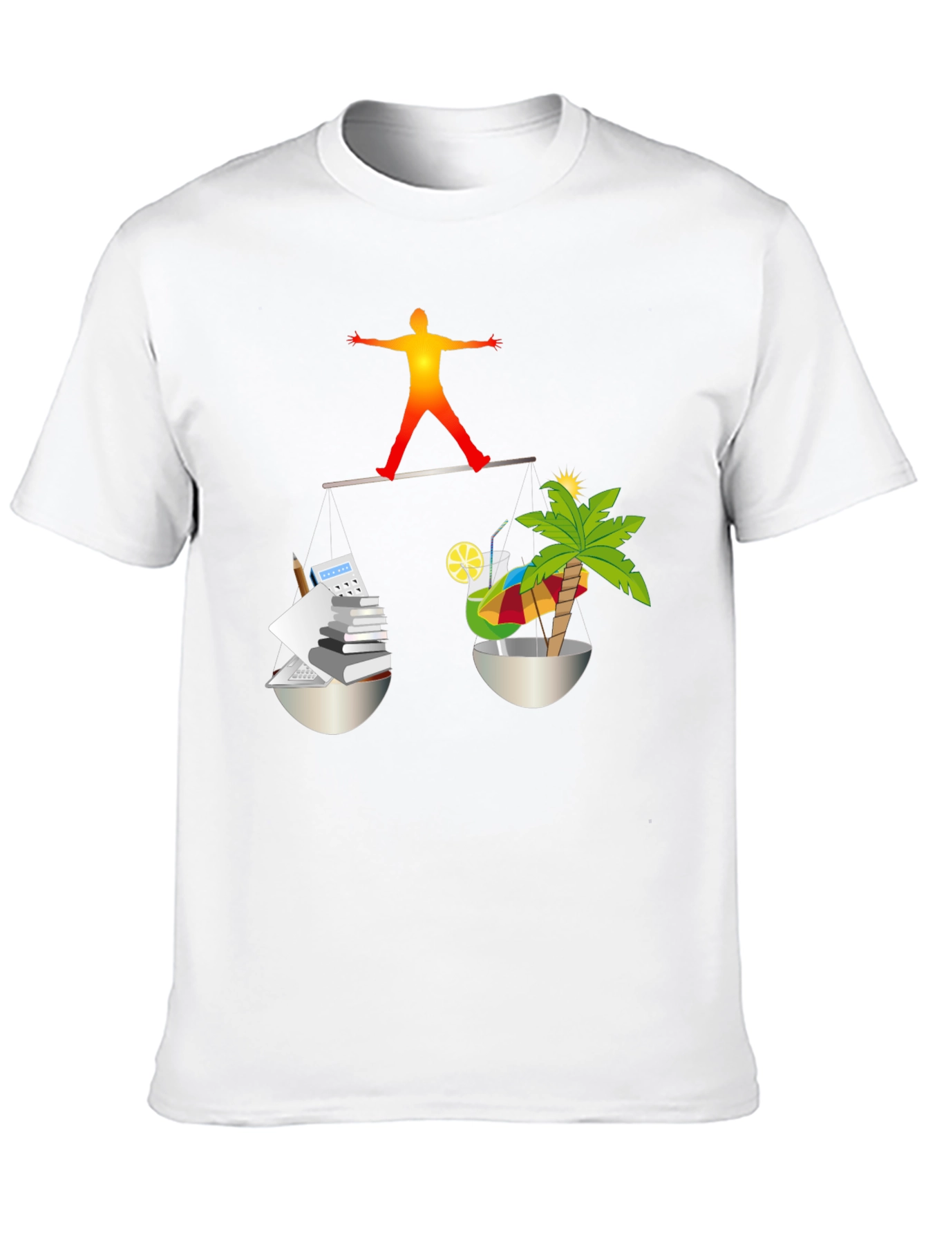 Work-Life Balance T-Shirt - Balancing Act Tee