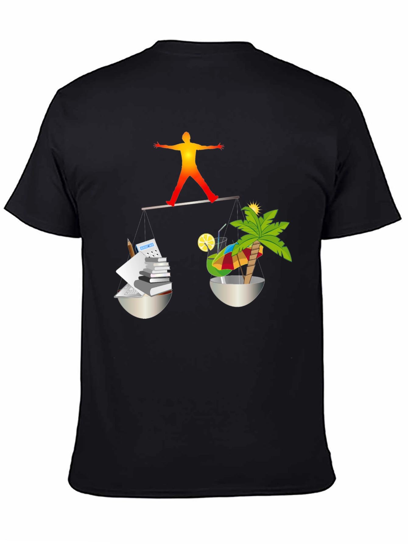 Work-Life Balance T-Shirt - Balancing Act Tee