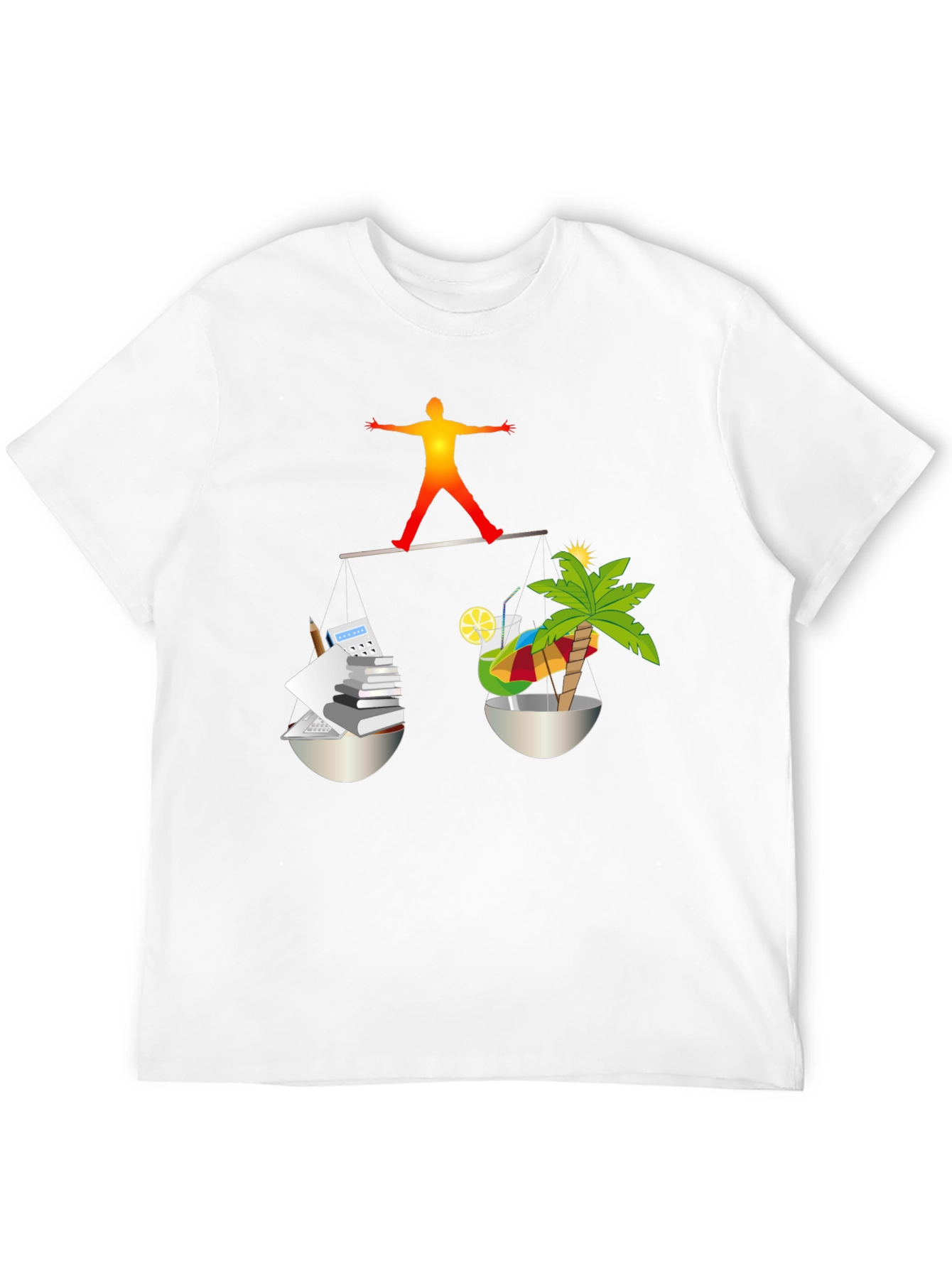 Work-Life Balance T-Shirt - Balancing Act Tee